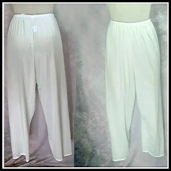 Vintage Sheer Satiny Nylon Pajamas from Philmaid, Mint Condition VFG Mid Century - Picture 7 of 15